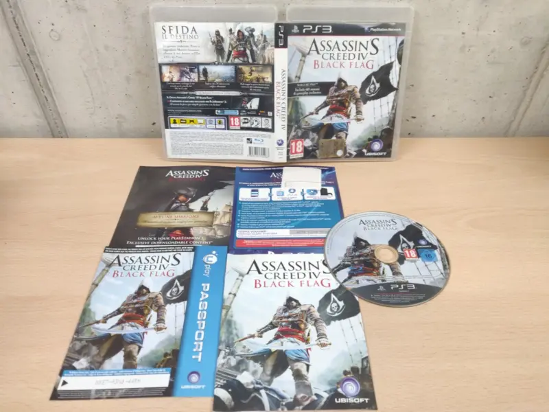 Assassin's Creed IV Black Flag - PlayStation 3 PS3 - PAL ITA - Vista 1