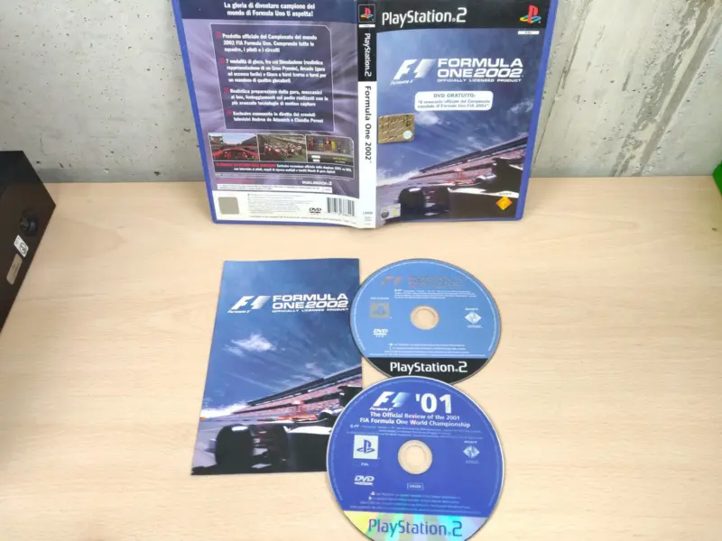 Formula One 2002 + Demo - PlayStation 2 PS2 - PAL ITA Disco Specchio - Vista 1