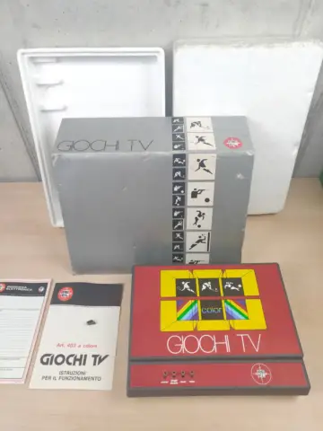 Reperto originale Console Reel Giochi TV Color con Scatola e Istruzioni - Condizioni USATO TESTATO 100% CIB