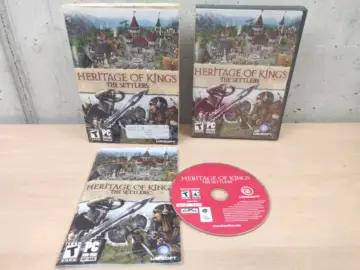 Reperto originale Heritage of Kings The Settlers - PC Computer - ENG USA - Condizioni USATO CIB