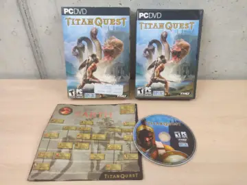 Reperto originale Titan Quest - PC Computer - ENG USA - Condizioni USATO CIB