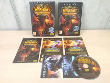 Reperto originale World Warcraft Cataclysm Espansione - PC Computer - ITA - Condizioni USATO CIB