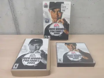 Reperto originale Tiger Woods PGA Tour 2005 - PC Computer - ENG USA (2005) - Condizioni USATO CIB