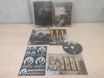 Reperto originale Europa Universalis 3 - PC Computer - ENG USA - Condizioni USATO CIB