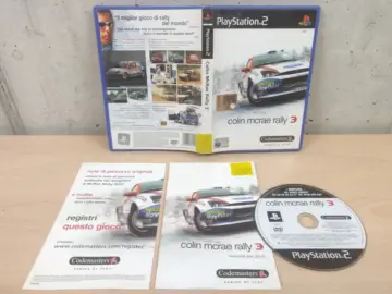 Reperto originale Colin McRae Rally 3 - PlayStation 2 PS2 - PAL ITA Disco Specchio Completo - Condizioni USATO TESTATO 100% CIB