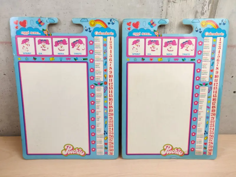 Poochie Calendario 2pz - Mattel - Usato - Vista 1