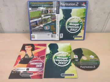 Reperto originale Football Manager Campionato 2007 - PlayStation 2 PS2 - PAL ITA Completo (2007) - Condizioni USATO TESTATO 100% CIB