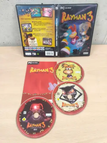 Reperto originale Rayman 3 Hoodlum Havoc - PC Computer - Italiano Copertina Holo - Condizioni USATO CIB
