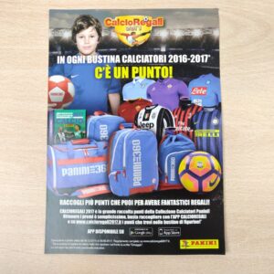 Miniatura 2 per Figurina Calciatori Panini 2016 2017 - Promo Omaggio Versione Verde con Foglietto Nuovo Sigillato!!!