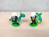 Miniatura 1 per Calimero 2pz 1996 Pagot Mega Toy