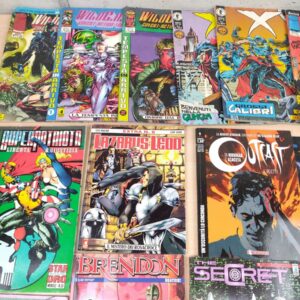 Miniatura 3 per Lotto Fumetti Wildcats Zodiaco Mytico Spray Liz The Secret Etc...