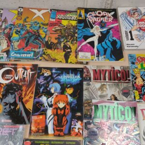 Miniatura 4 per Lotto Fumetti Wildcats Zodiaco Mytico Spray Liz The Secret Etc...