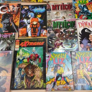 Miniatura 5 per Lotto Fumetti Wildcats Zodiaco Mytico Spray Liz The Secret Etc...