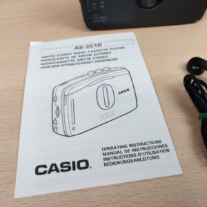 Miniatura 4 per Casio AS-201R Walkman Come Nuovo