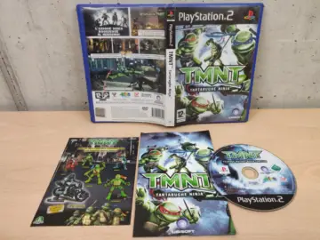 Reperto originale TMNT Tartarughe Ninja - PlayStation 2 PS2 - PAL ITA Disco Specchio - Condizioni USATO TESTATO 100% CIB