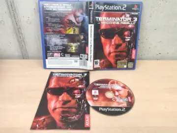 Reperto originale Terminator 3 le Macchine Ribelli - PlayStation 2 PS2 - PAL ITA Disco Specchio - Condizioni USATO TESTATO 100% CIB