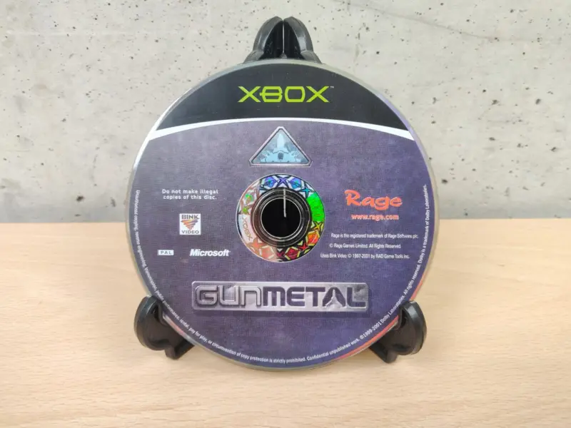 Gunmetal - Xbox Classics - PAL ITA Solo CD Specchio - Vista 1