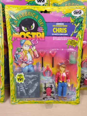 Reperto originale Chris - La Fabbrica dei Mostri Action Figure Nuovo Blister - Condizioni NUOVO / SIGILLATO CIB