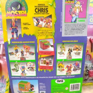 Miniatura 2 per Chris - La Fabbrica dei Mostri Action Figure Nuovo Blister