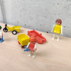 Miniatura 3 per Lotto Personaggi Playmobil Geobra 1974 / 1981 Vintage
