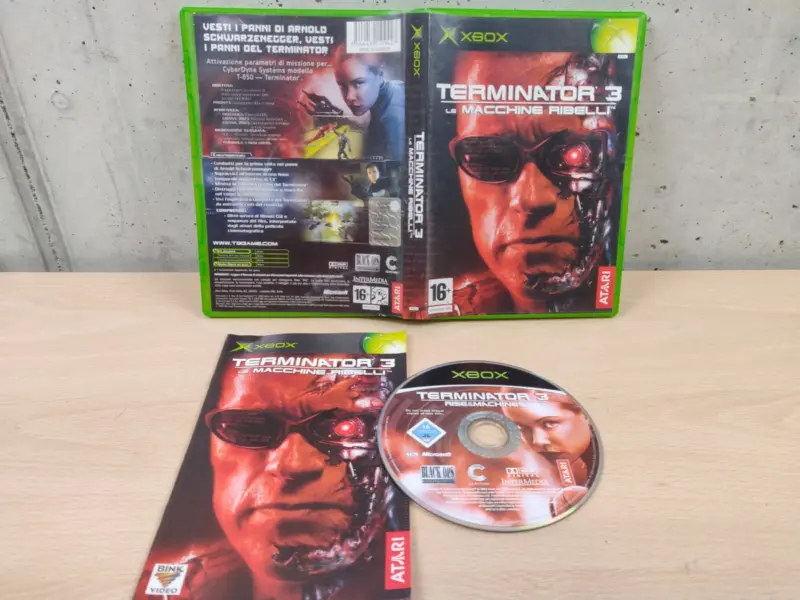 Terminator 3 le Macchine Ribelli - Xbox Classics - PAL ITA CD Specchio - Vista 1