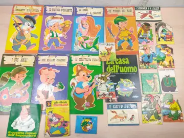 Reperto originale Lotto Vintage Fummetti Racconti Favole - Condizioni USATO CIB