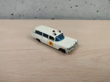 Reperto originale Matchbox Lesney No° 54 Cadillac Ambulance - Condizioni USATO CIB