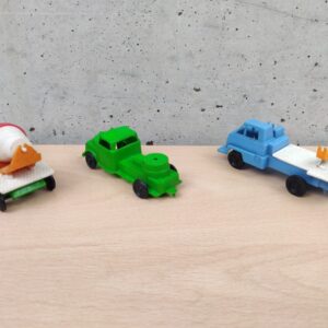 Miniatura 3 per Lotto Tre Mezzi Vintage in Plastica