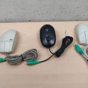 Miniatura 3 per Mouse PS/2 3pz Uno Optico e 2 con Pallina