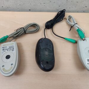 Miniatura 2 per Mouse PS/2 3pz Uno Optico e 2 con Pallina