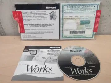 Reperto originale Microsoft Works Versione 4.5 - Condizioni USATO CIB