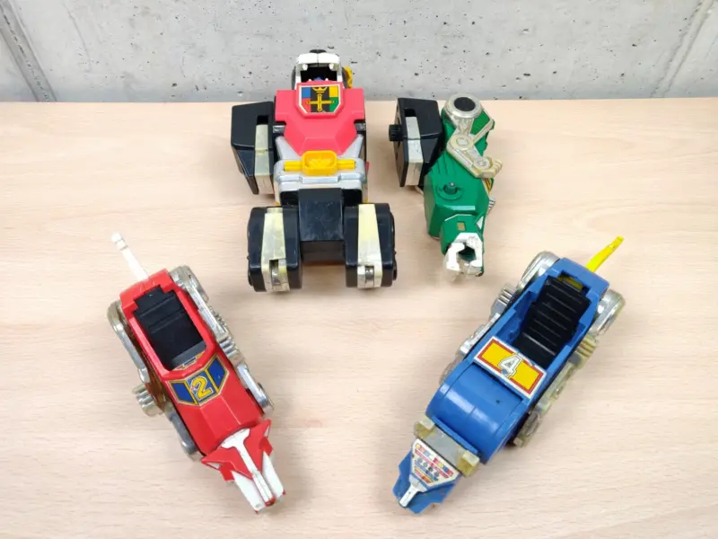 Voltron Panosh Legendary Defender Robot Action Figure Vintage 1984 - Vista 1