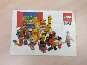 Reperto originale LEGO Catalogo 1981 31 Pagine (1981) - Condizioni USATO CIB