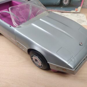 Miniatura 3 per Silver Vette Car Corvette - Barbie Mattel Vintage 1983 con Boxe