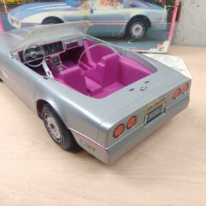 Miniatura 5 per Silver Vette Car Corvette - Barbie Mattel Vintage 1983 con Boxe