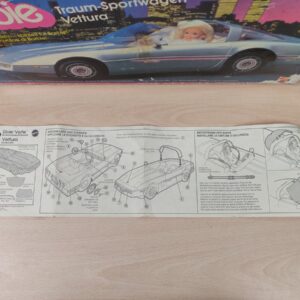 Miniatura 8 per Silver Vette Car Corvette - Barbie Mattel Vintage 1983 con Boxe