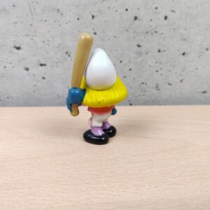 Miniatura 2 per Puffetta Basball Puffi Smurf Schleich Peyo Vintage 20186 Honk Hong