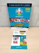 Miniatura 1 per Album Figurine Euro 2020 Adrelayn 2021 Kick Off Guida Ufficiale + Bustina 8 Cards - Nuovo