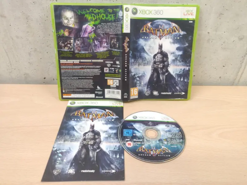Batman Arkham Asylum - Xbox 360 - PAL ITA - Vista 1