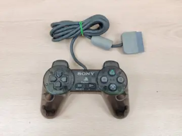 Reperto originale Controller PlayStation 1 PS1 SCPH-1080 Nero Trasparente Originale - Condizioni USATO TESTATO 100% CIB