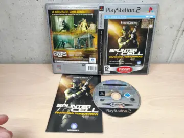 Reperto originale Splinter Cell Pandora Tomorrow Platinum - PlayStation 2 PS2 - PAL ITA Completo Disco Specchio - Condizioni USATO TESTATO 100% CIB