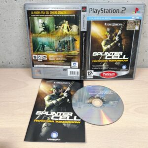 Miniatura 2 per Splinter Cell Pandora Tomorrow Platinum - PlayStation 2 PS2 - PAL ITA Completo Disco Specchio