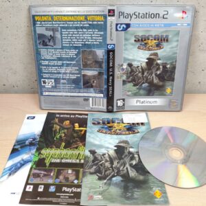 Miniatura 2 per SOCOM U.S. Navy SEALs Platinum - PlayStation 2 PS2 - PAL ITA Completo Disco Specchio
