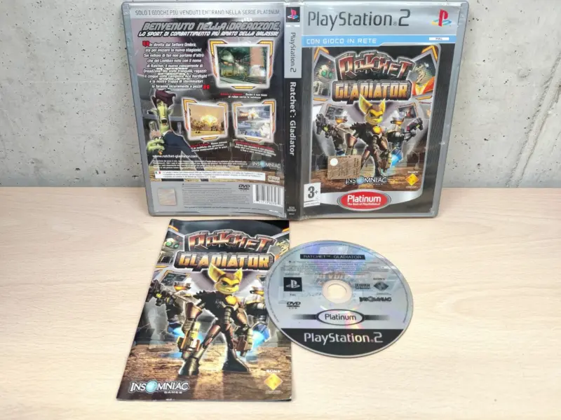 Ratchet Gladiator Platinum - PlayStation 2 PS2 - PAL ITA Completo - Vista 1