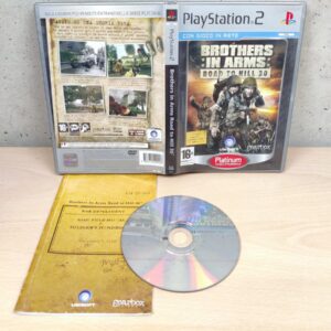Miniatura 2 per Brothers in Amrs Road to Hill 30 Platinum - PlayStation 2 PS2 - PAL ITA Completo Disco Specchio