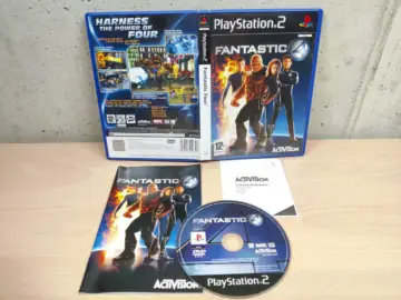 Reperto originale Fantastic 4 - PlayStation 2 PS2 - PAL ENG Completo Disco Specchio - Condizioni USATO TESTATO 100% CIB