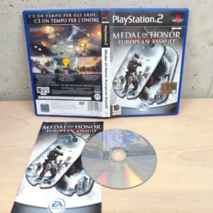 Miniatura 2 per Medal of Honor European Assault - PlayStation 2 PS2 - PAL ITA Completo Disco Specchio