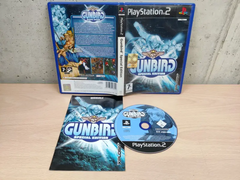 Gunbird Special Edition - PlayStation 2 PS2 - PAL ITA Completo Disco Specchio - Vista 1
