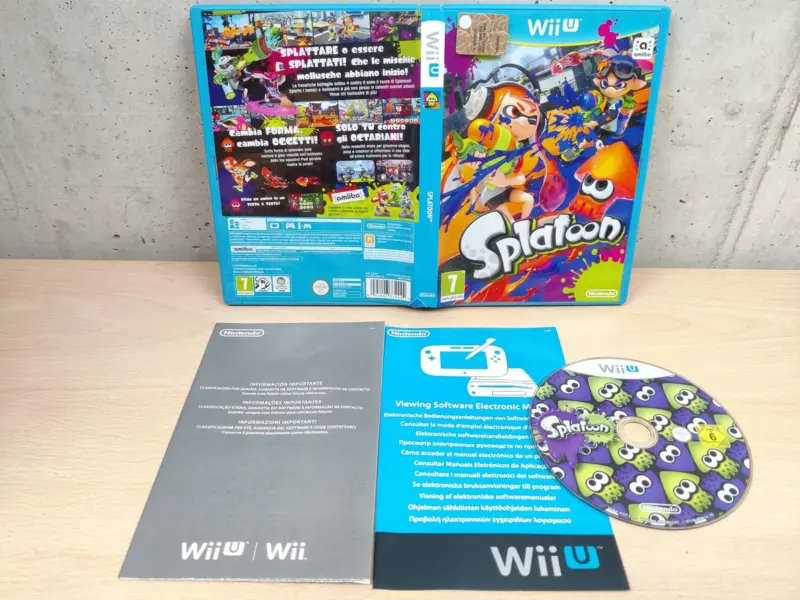 Splatoon - PAL ITA - Importante: "Per Nintendo Wii U" - Usato - Vista 1