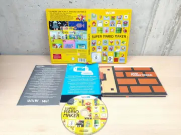 Reperto originale Super Mario Maker - PAL ITA - Importante: "Per Nintendo Wii U" - Usato Disco Specchio - Condizioni NUOVO / SIGILLATO CIB